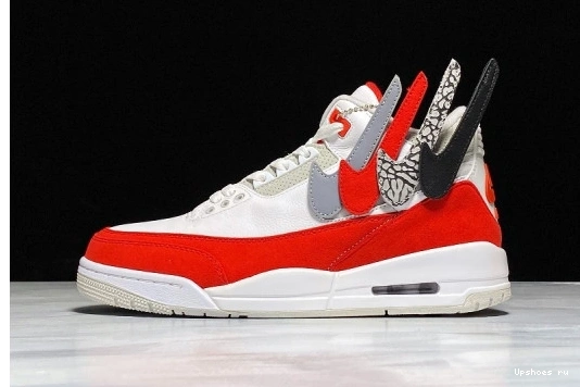 CJ0939-100 JORDAN TINKER UNIVERSITY CJ0939-100 RETRO RED AIR WHITE 3 0524